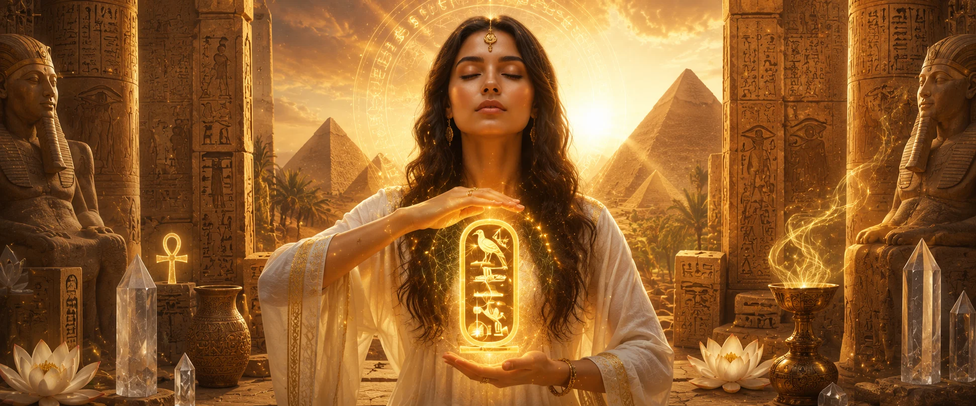 Egyptian Cartouche Course with Certification | Online & Offline Egyptian Energy Healing Training